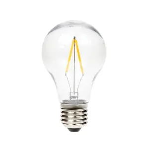 2W Dimmable LED Filament GLS Polycarbonate Lamp 2700K ES