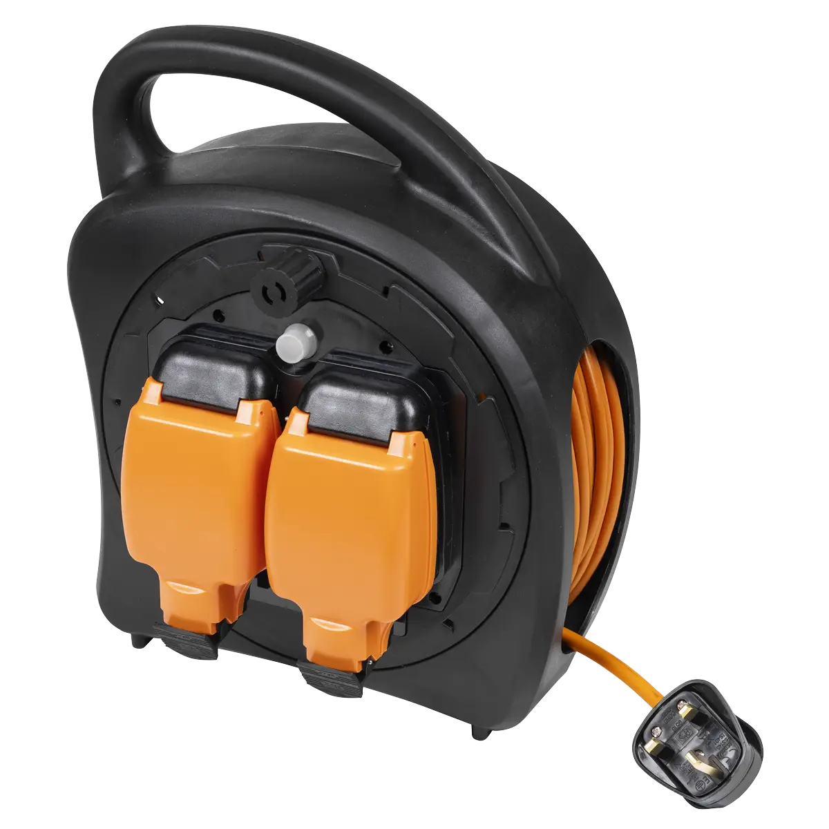30m Weatherproof Extension Reel with Thermal Trip 2 x 230V [GCR30]
