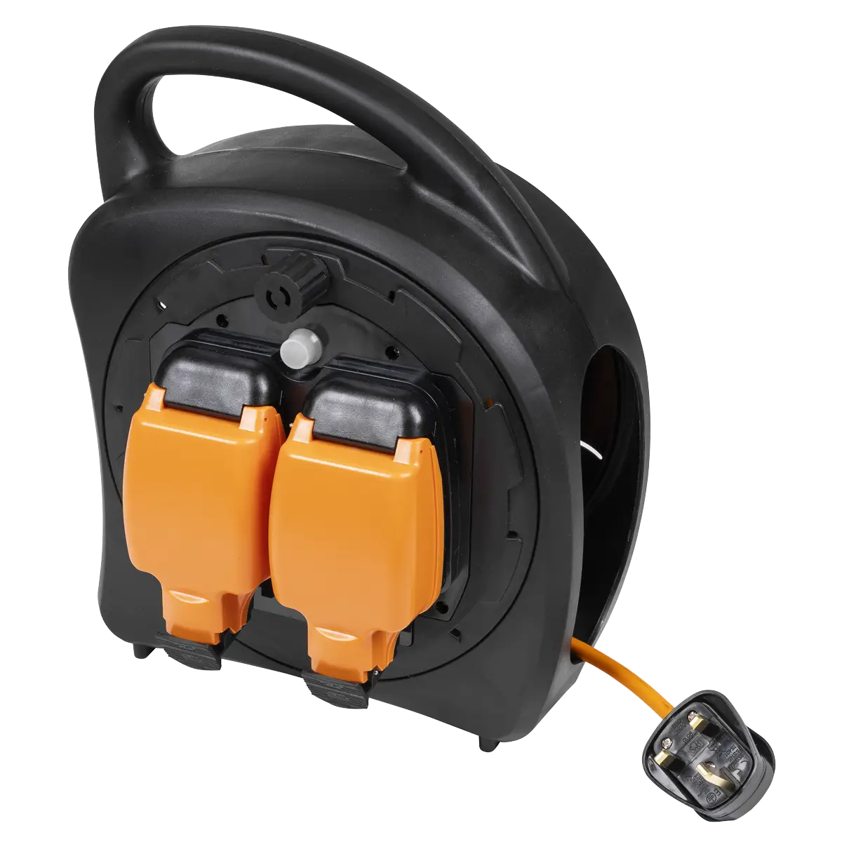 15m Weatherproof Extension Reel with Thermal Trip 2 x 230V [GCR15]