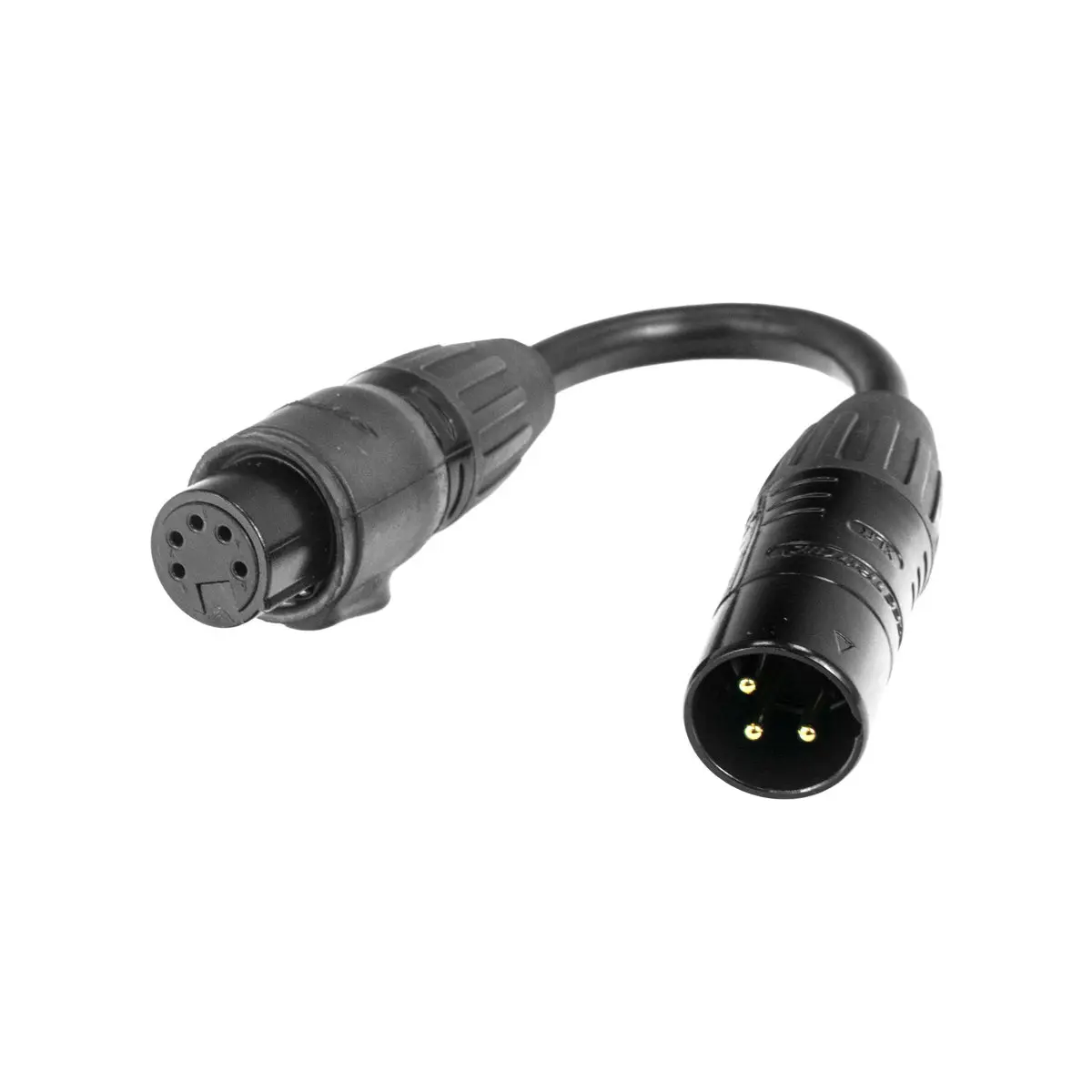 DMX 3-pin M to 5-pin FM IP65 - ADJ1621000160