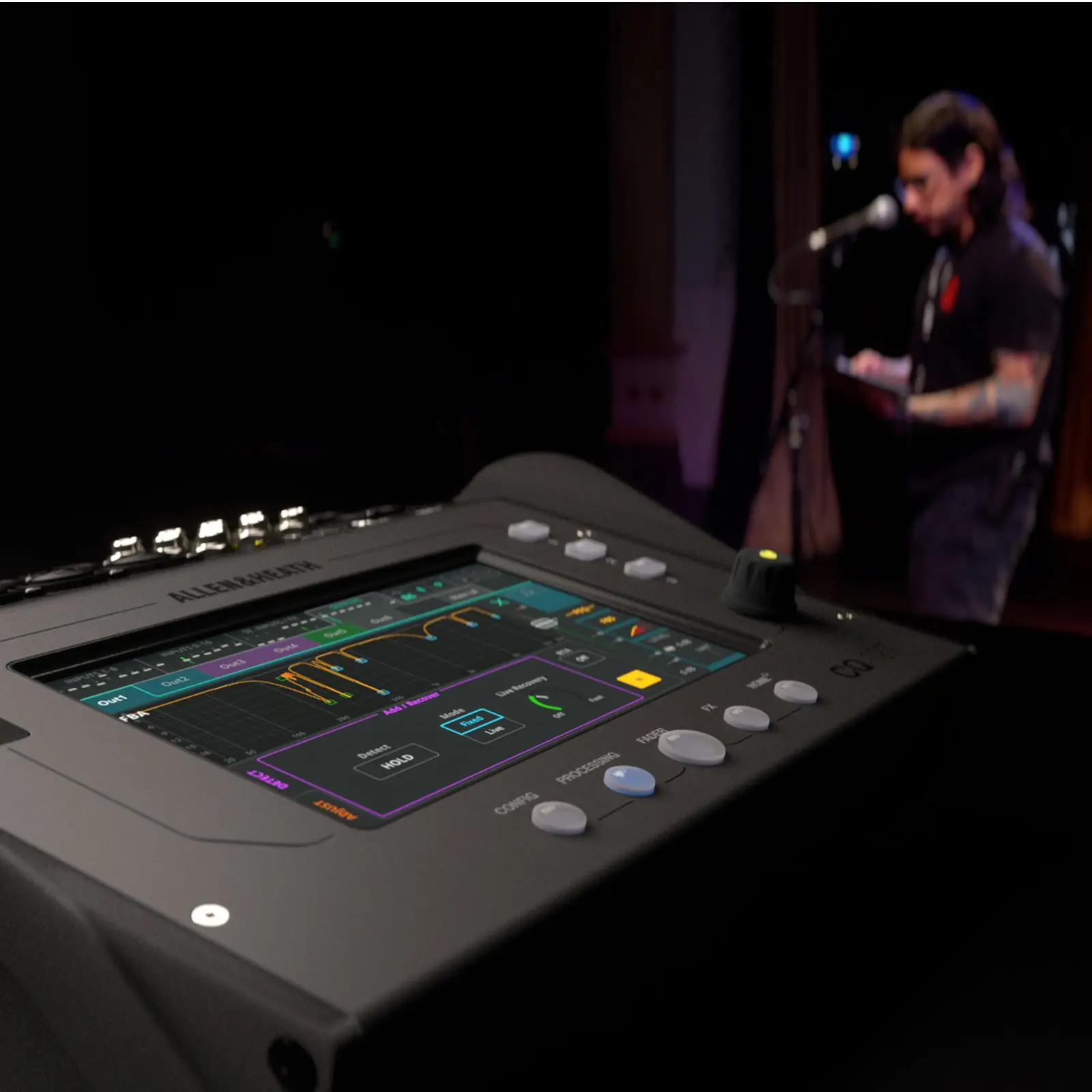 Small Format Digital Mixing Console CQ12T - Image 3