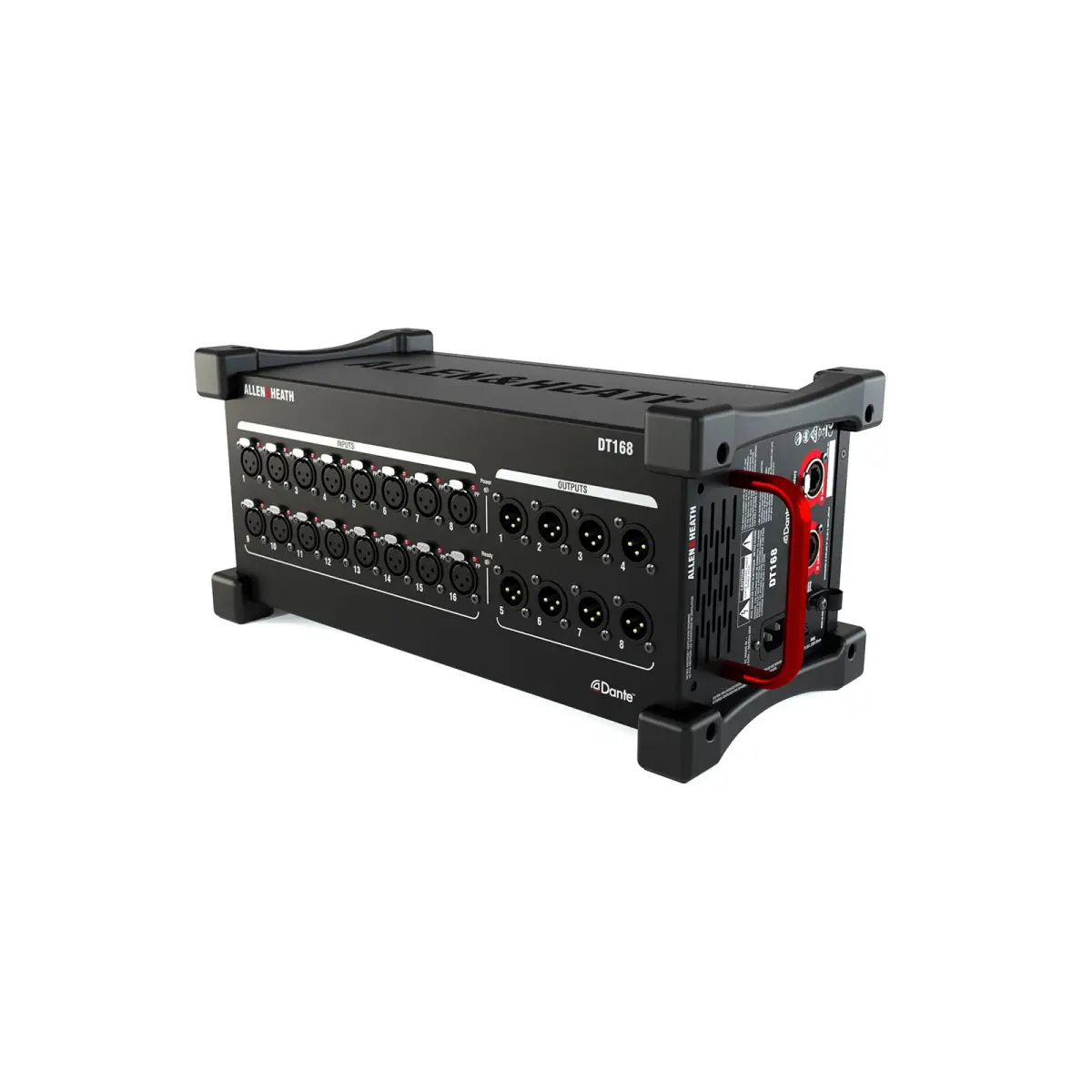 Portable Dante I/O Expander 16 Mic/Line 8 XLR Out DT168 - AH0064