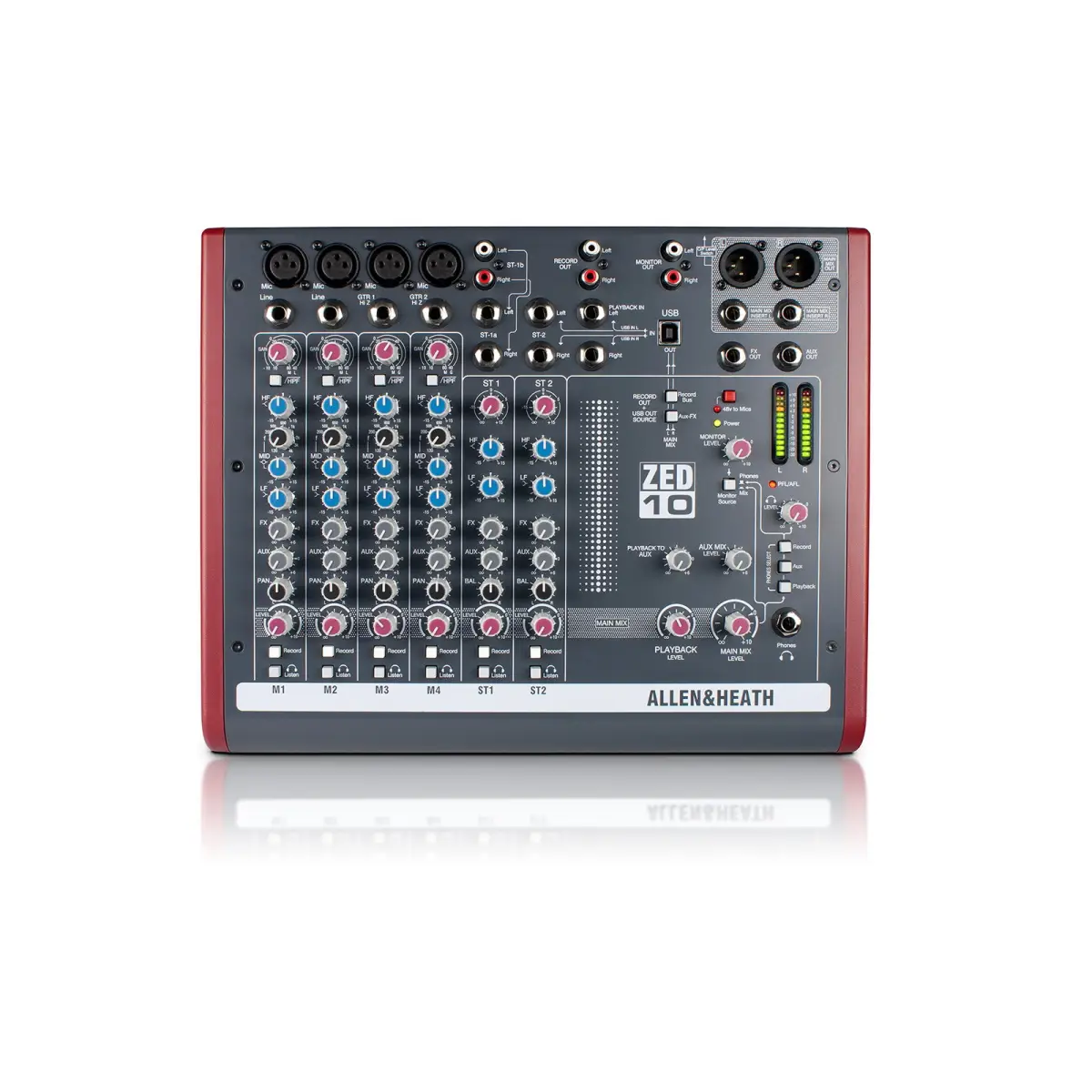 Compact Stereo Mixer ZED-10 - AH0076