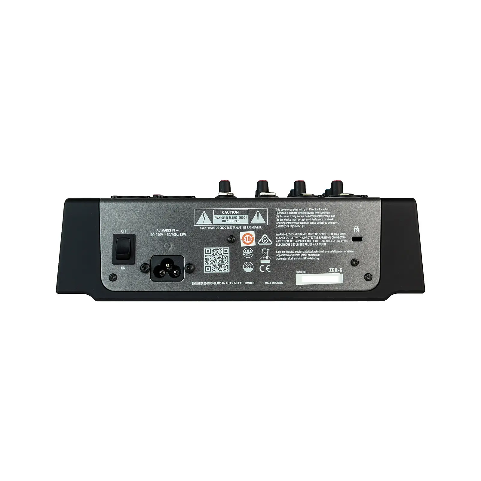 Compact Stereo Mixer ZED-6 - Image 3