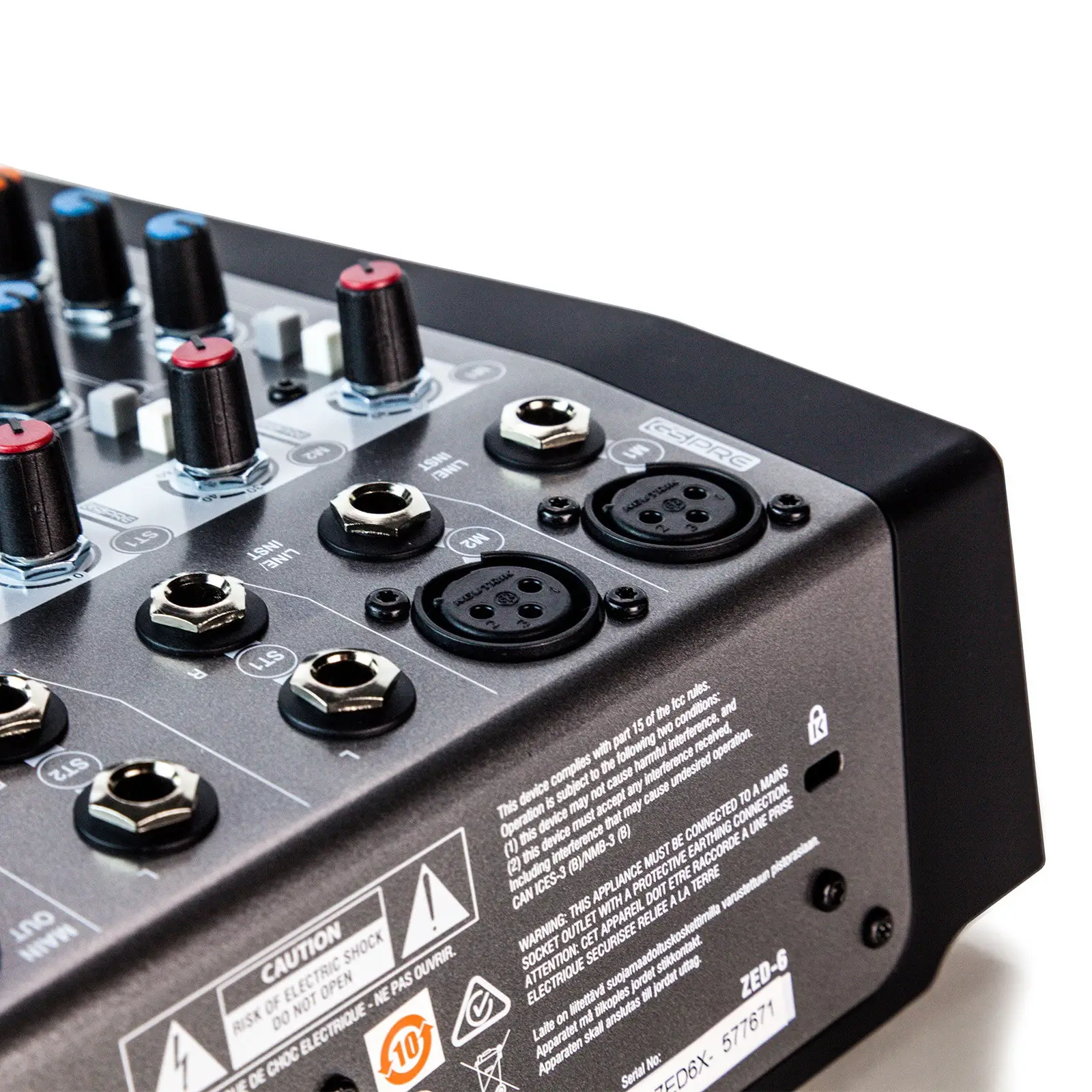 Compact Stereo Mixer ZED-6 - Image 12