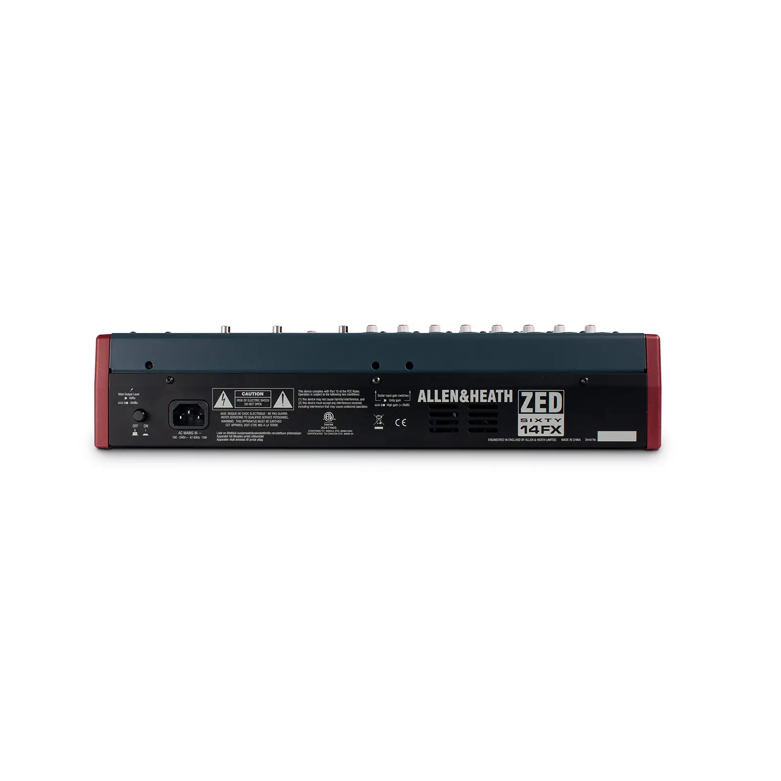 Compact Stereo Mixer ZED60-14FX - Image 6