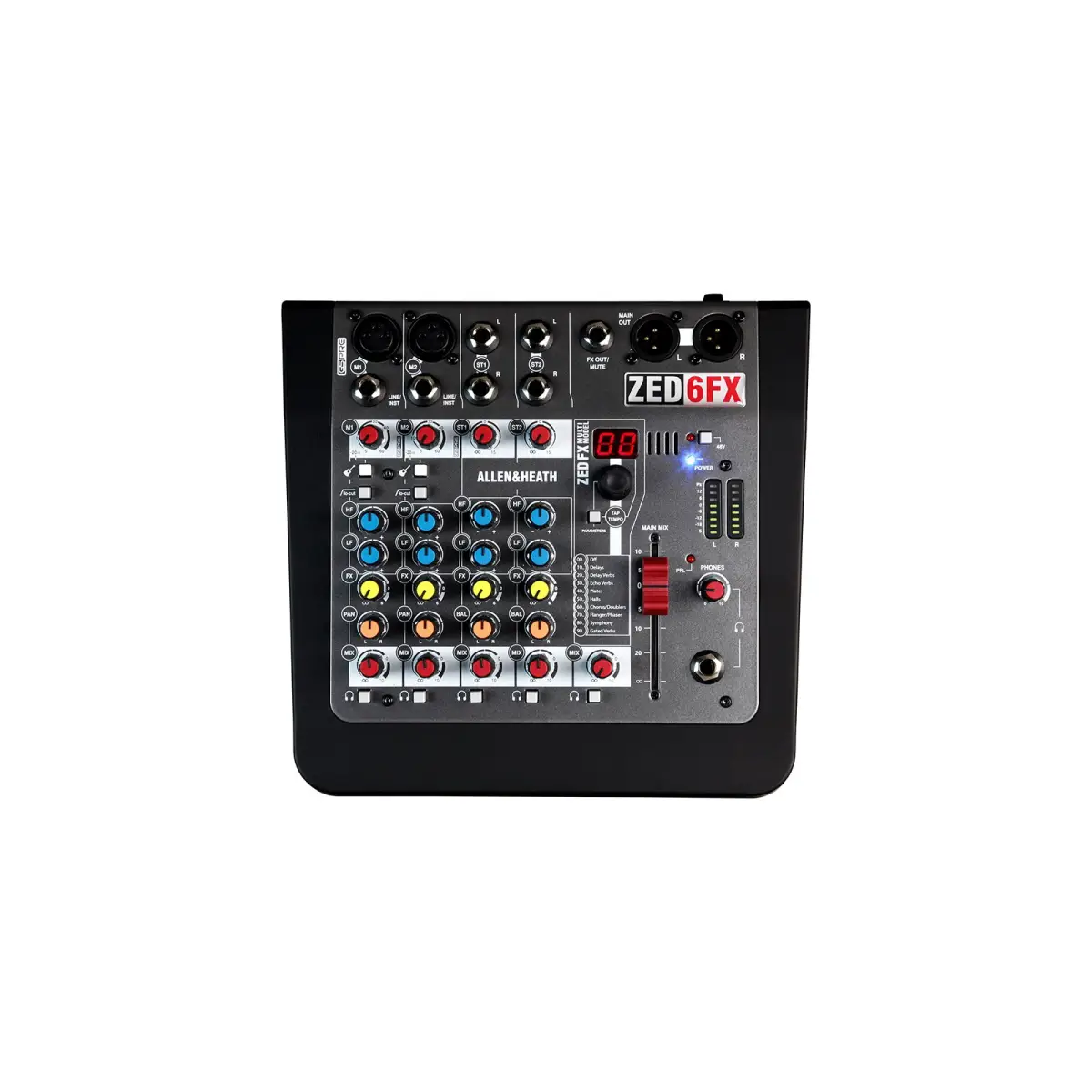 Compact Stereo Mixer ZED6FX - AH0092