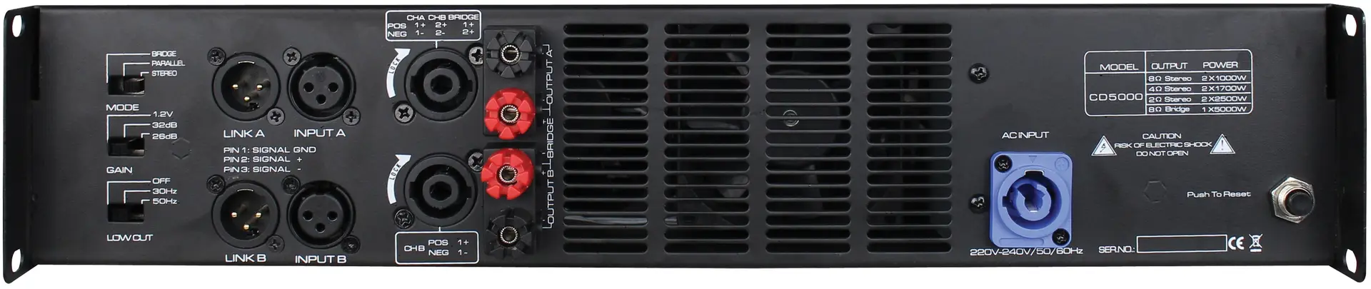 CD 5000 Power Amplifier - Image 2