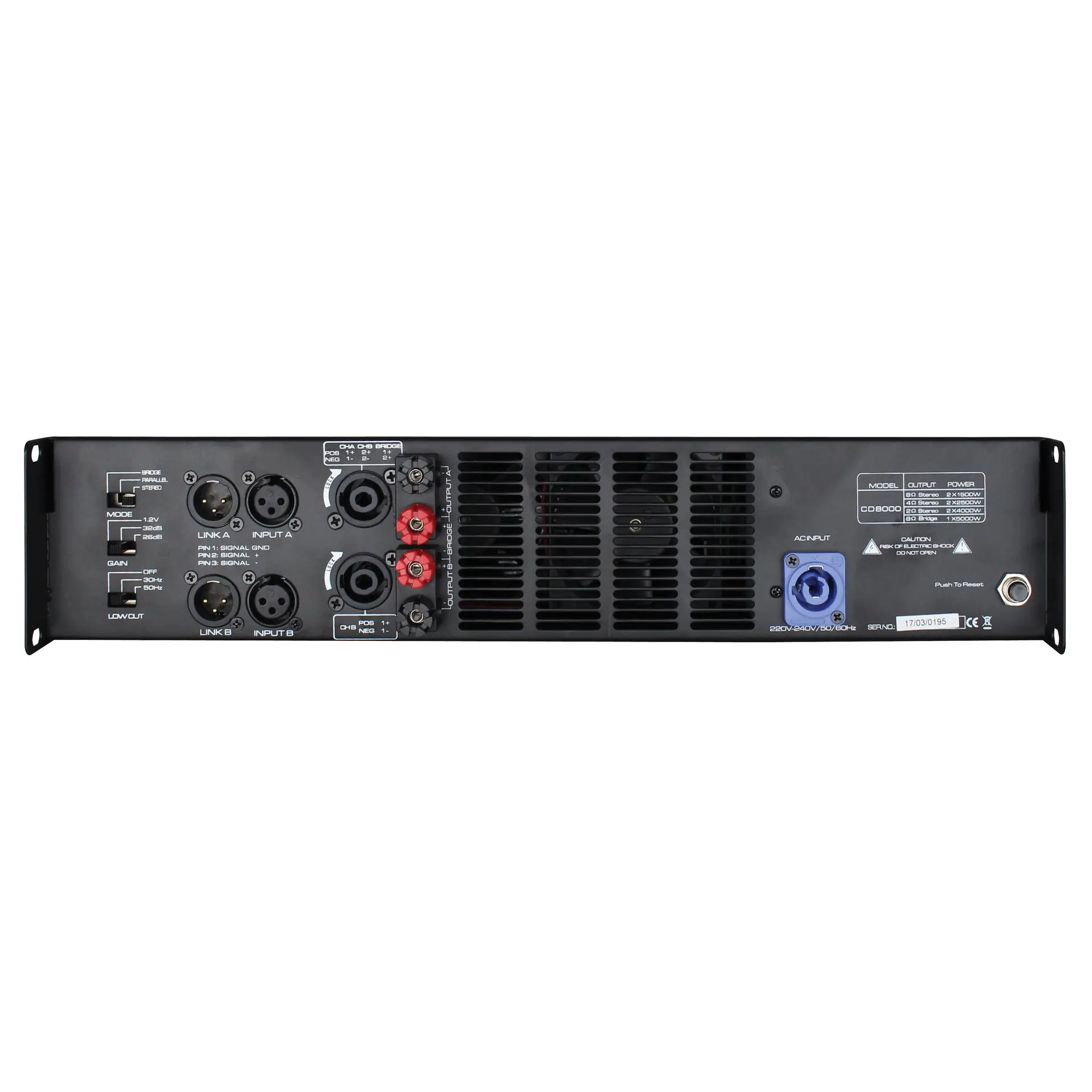 CD 8000 Power Amplifier - Image 2