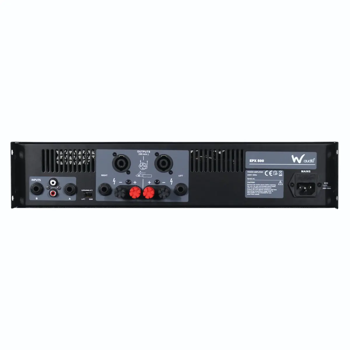 EPX 500 Power Amplifier - AMP25