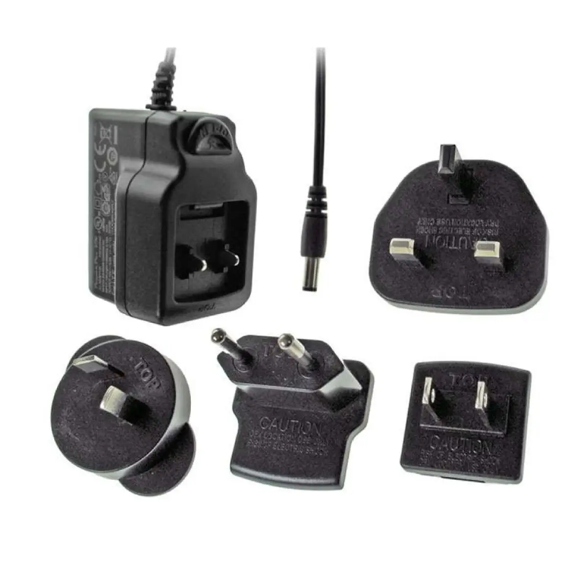 Universal 12V DC 500mA Power Supply (UK EU US AU) - BOTE70