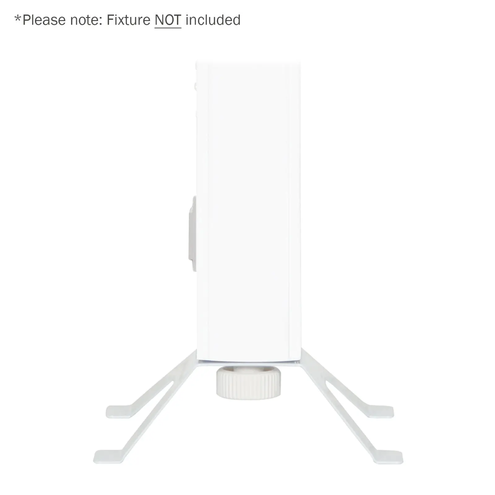 Batten Floor Standing Bracket (White) - BRAC025A