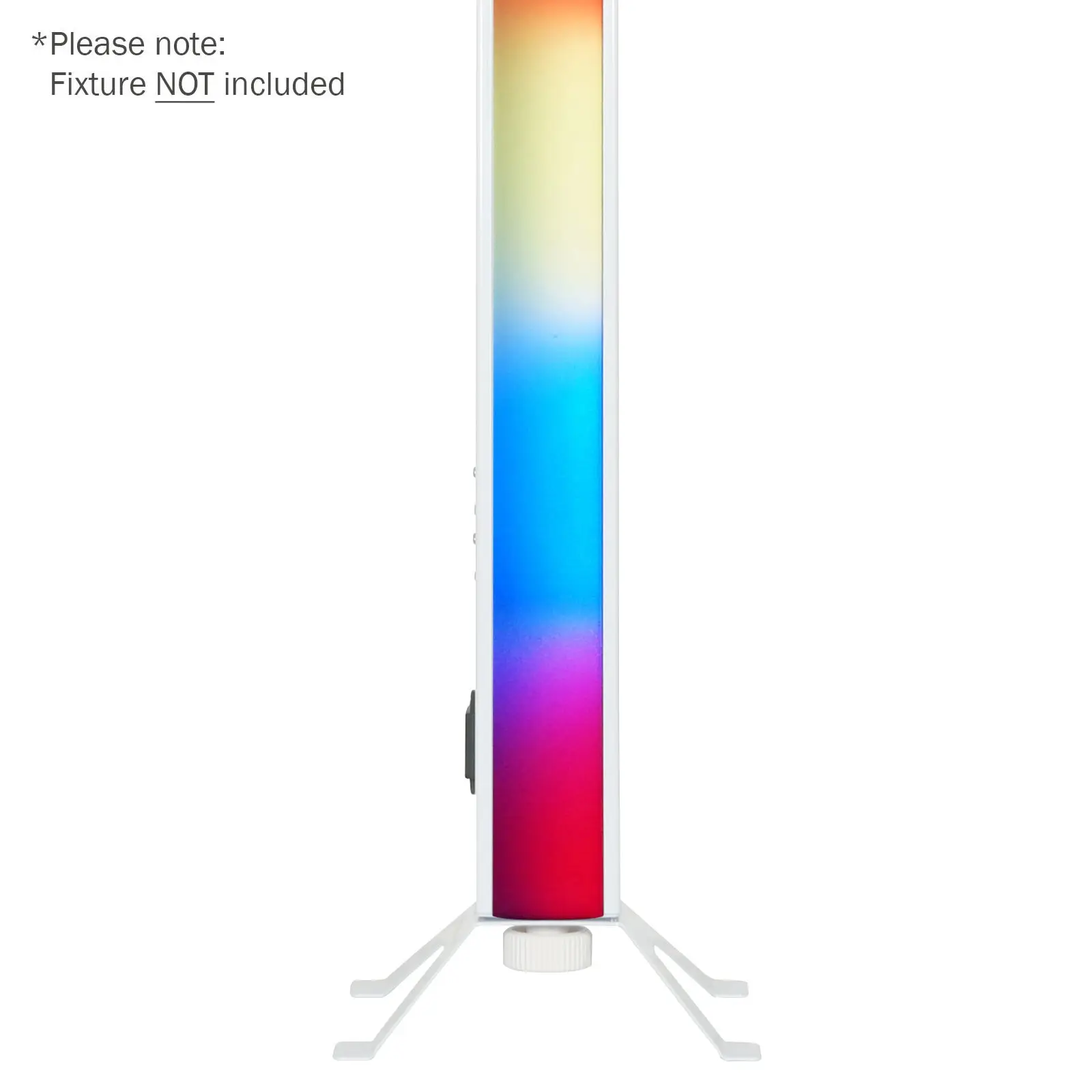 Batten Floor Standing Bracket (White) - Image 3