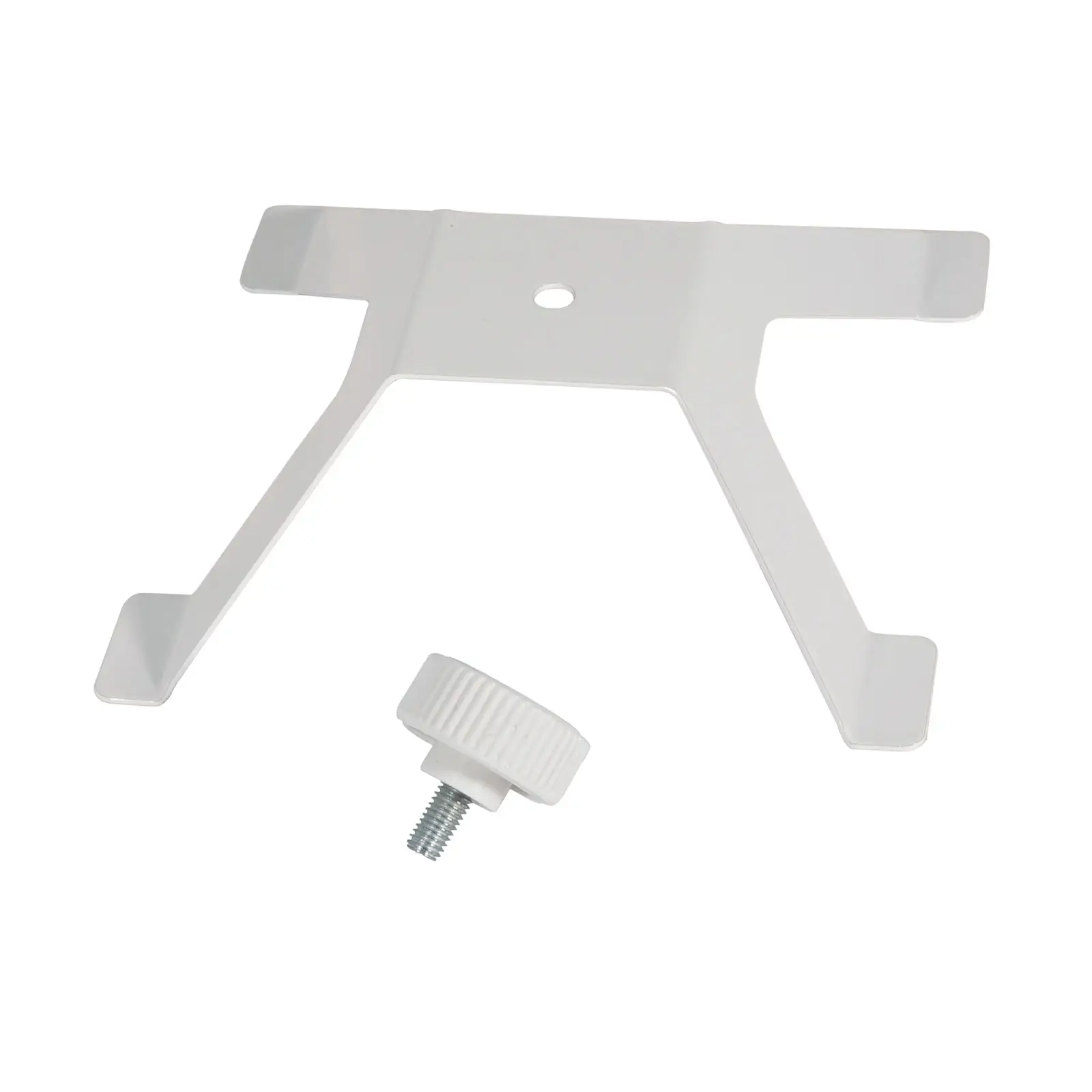 Batten Floor Standing Bracket (White) - Image 4