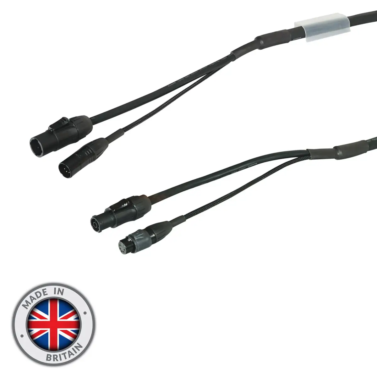 20m Combi 2.5mm IP65 Seetronic TR1 Power/ 5-Pin DMX Cable - CABL1217