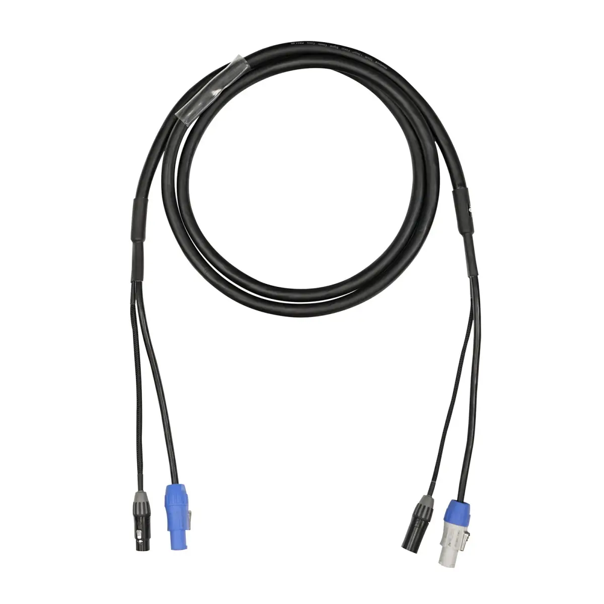 15m Combi 1.5mm Seetronic PowerTwist / 5-Pin DMX Cable - CABL1226