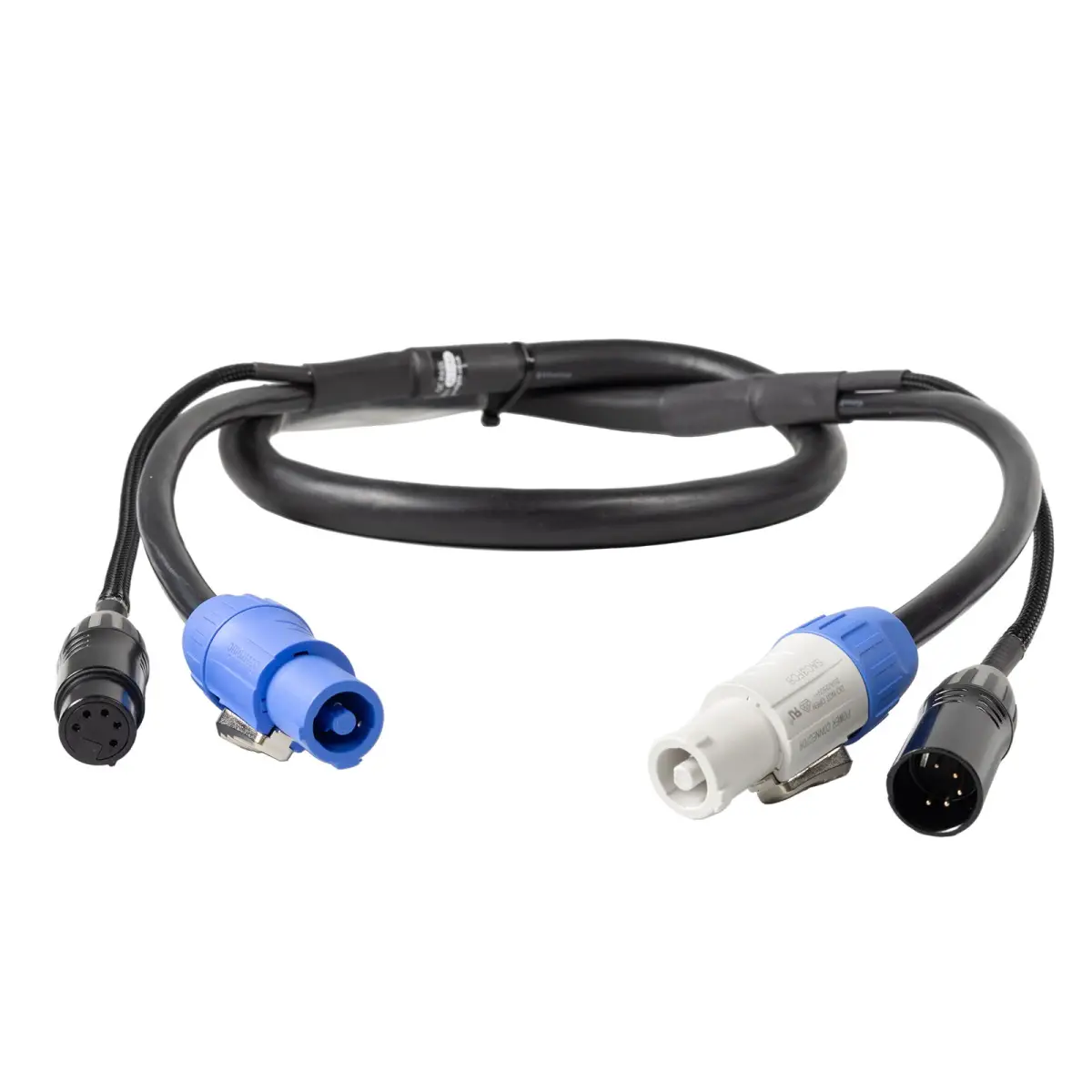 20m Combi 2.5mm Seetronic PowerTwist / 5-Pin DMX Cable - CABL1237