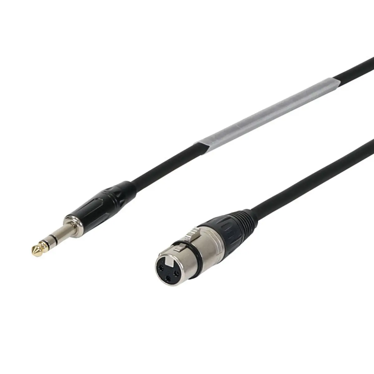 0.25m XLR Female - 6.35mm Stereo Jack Cable - CABL154