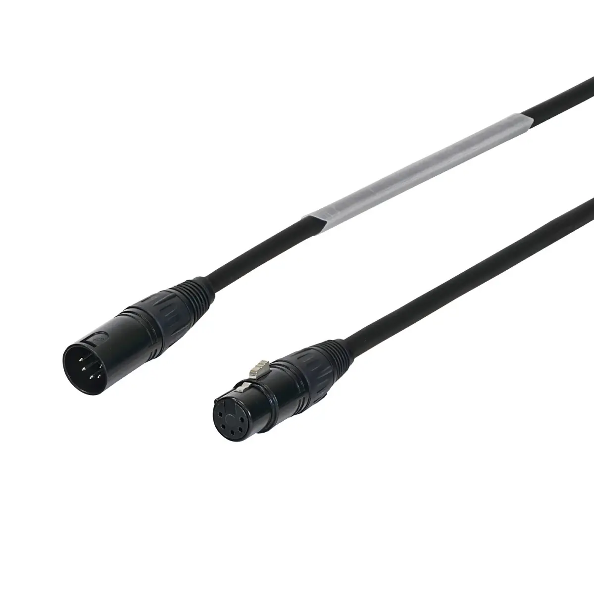 5m 5-Pin Male XLR - 5-Pin Female XLR DMX Cable - CABL187