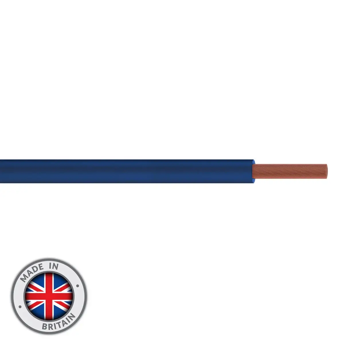 Tri-Rated Switchgear Wire 1.5mm 100m Blue - CABL1901