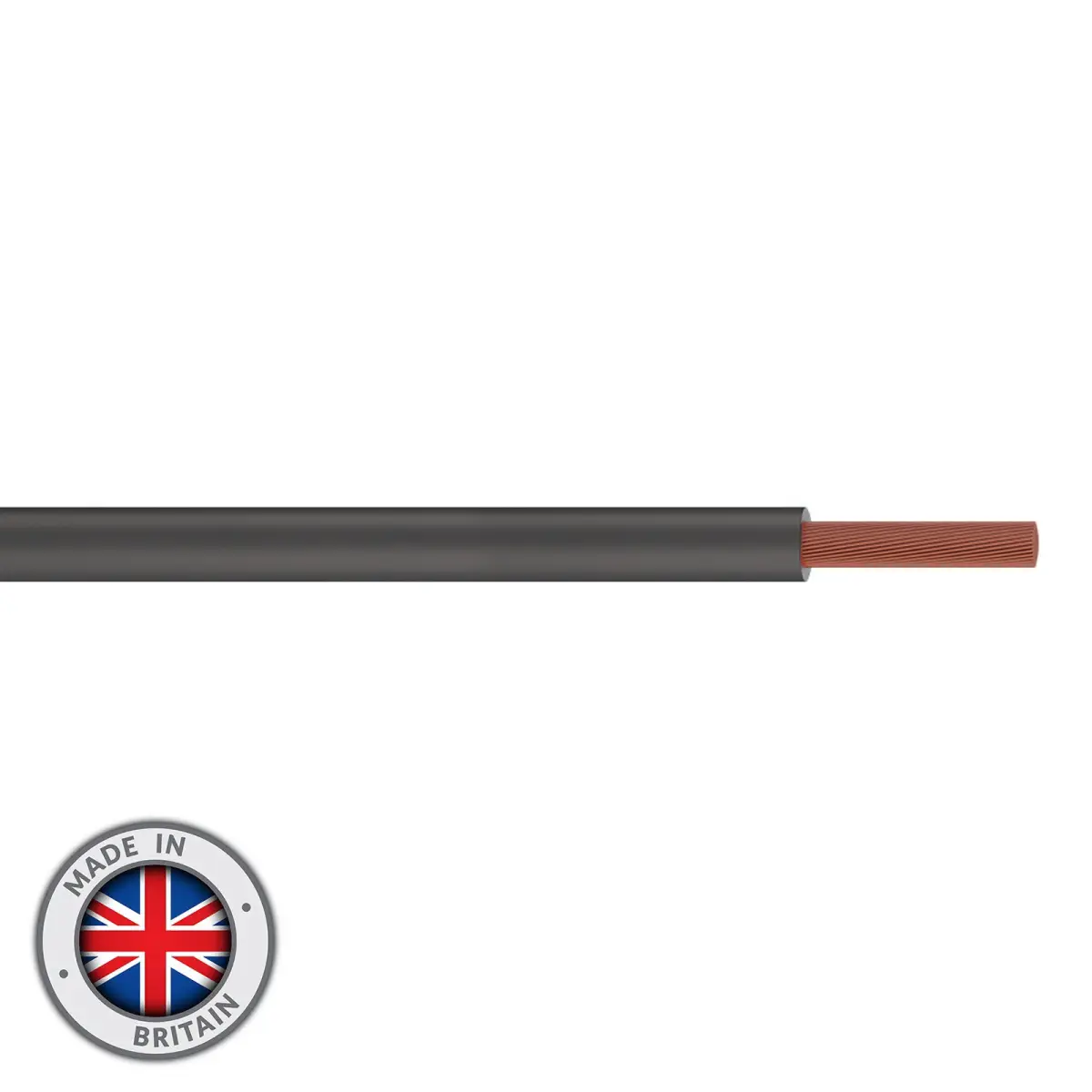 Tri-Rated Switchgear Wire 1.5mm 100m Grey - CABL1904