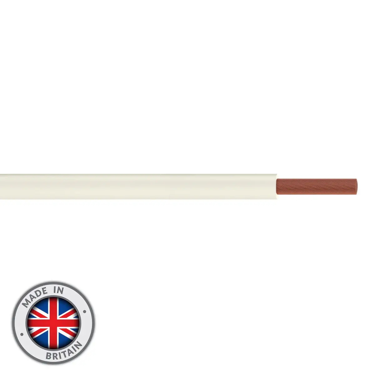 Tri-Rated Switchgear Wire 1.5mm 100m White - CABL1910