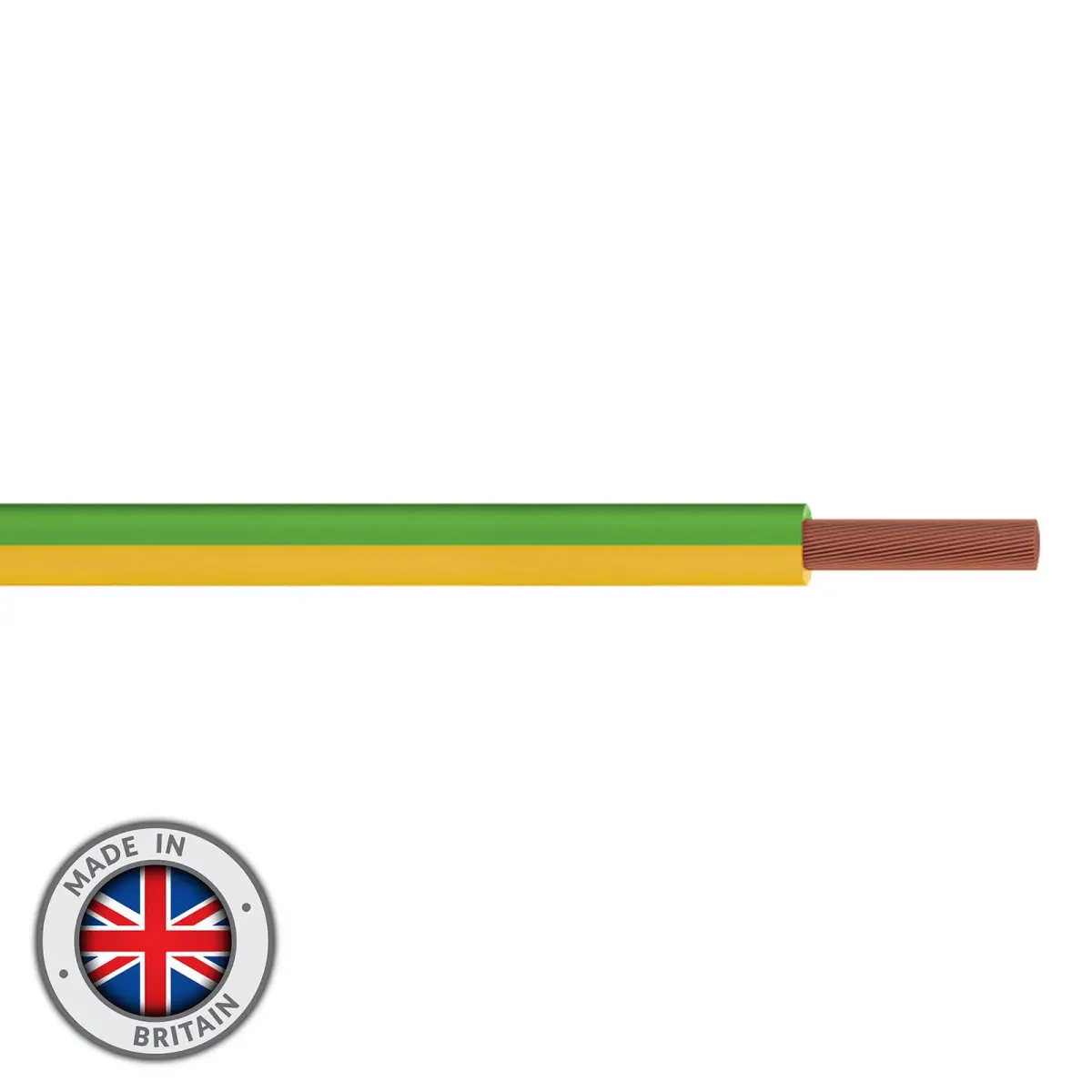 Tri-Rated Switchgear Wire 2.5mm 100m Green/Yellow - CABL1915
