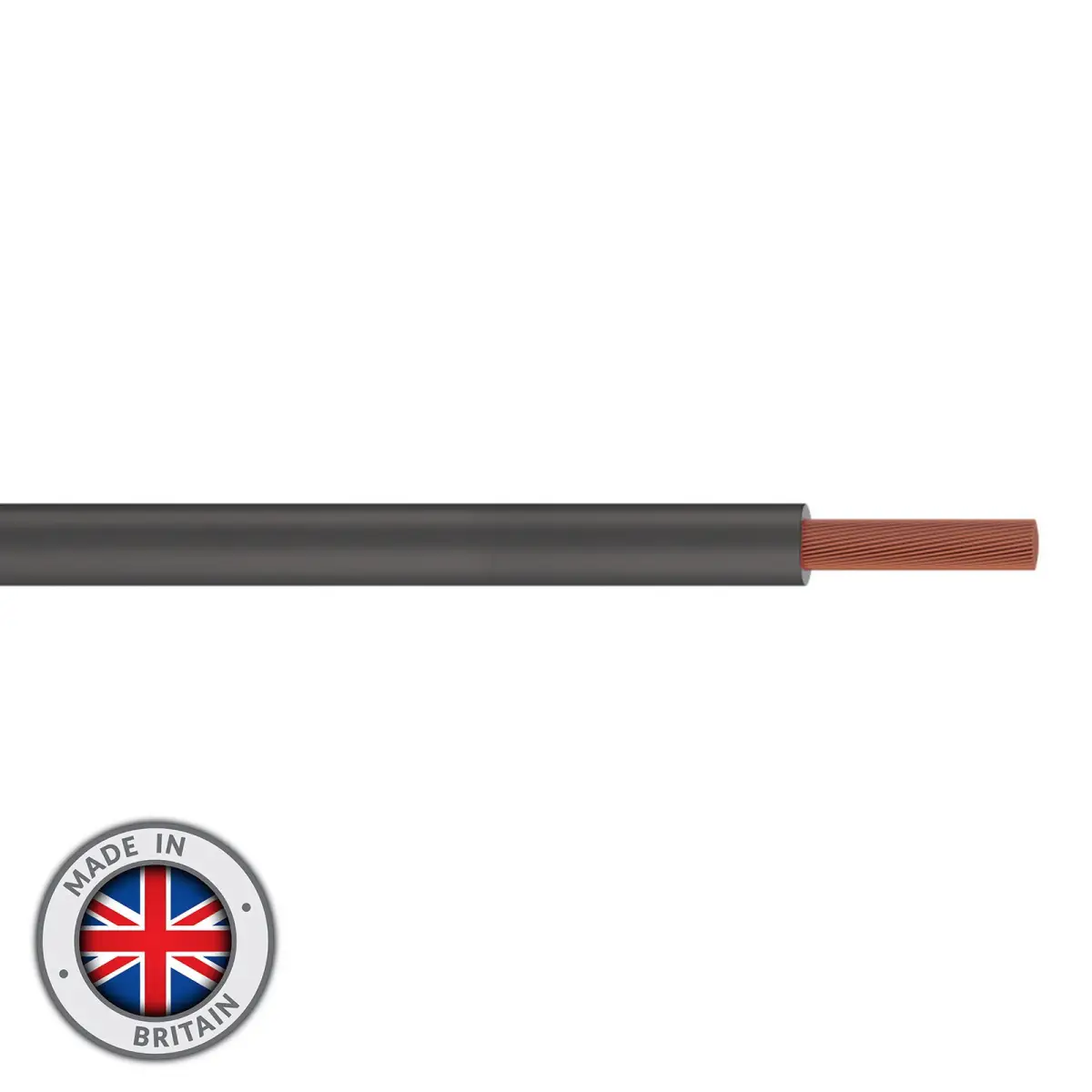 Tri-Rated Switchgear Wire 2.5mm 100m Grey - CABL1916