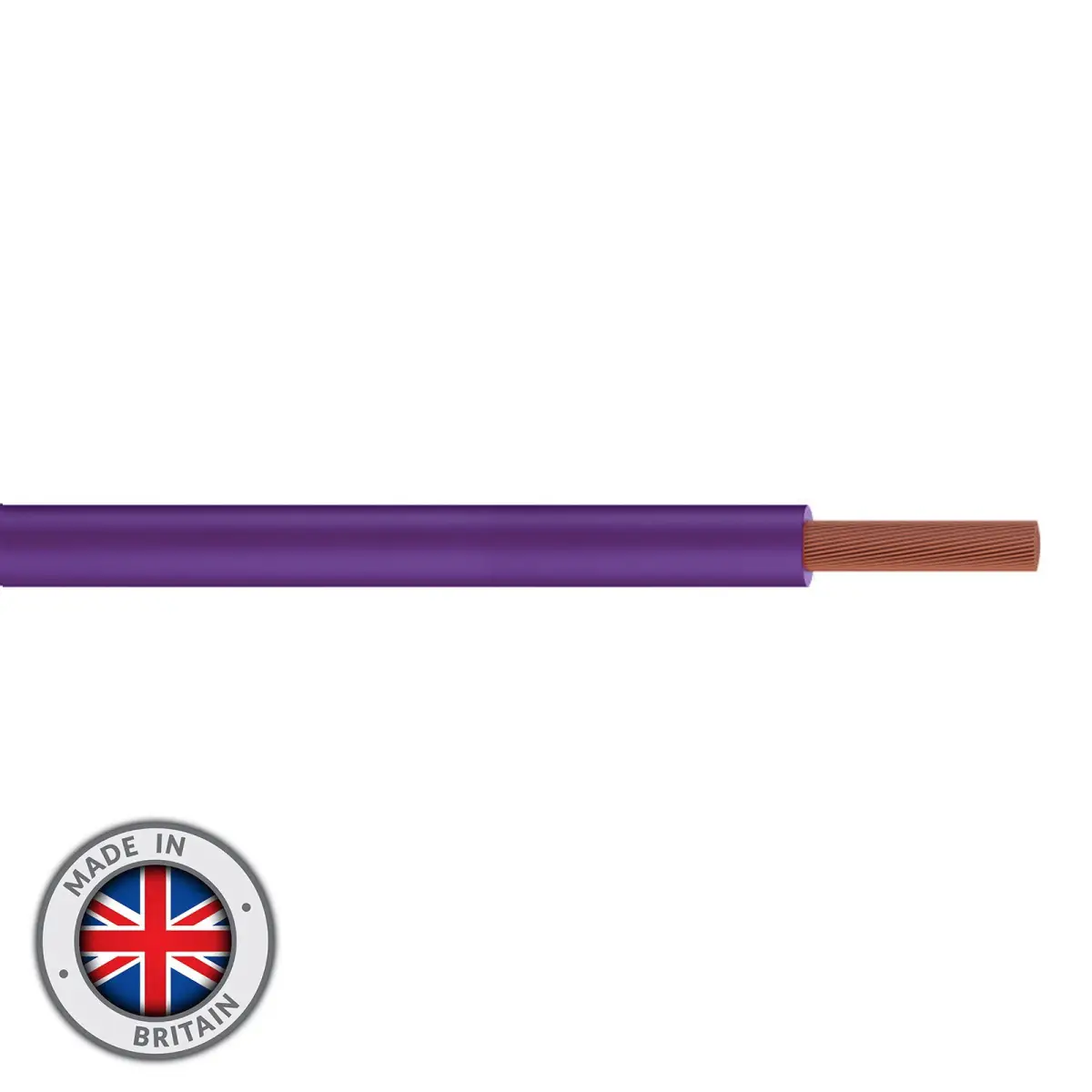 Tri-Rated Switchgear Wire 2.5mm 100m Lilac - CABL1918
