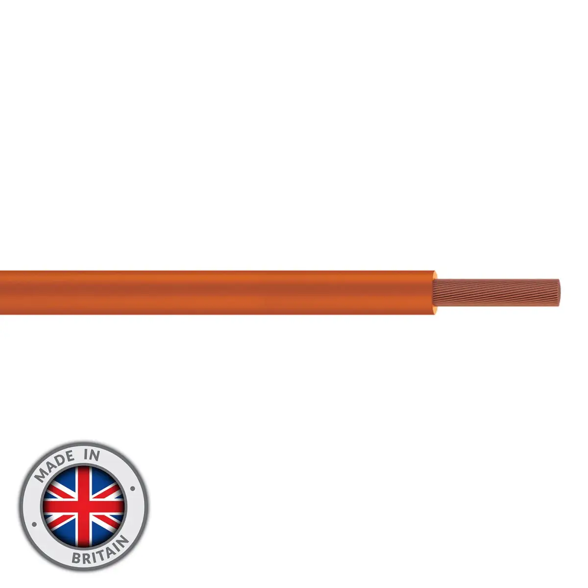 Tri-Rated Switchgear Wire 2.5mm 100m Orange - CABL1919
