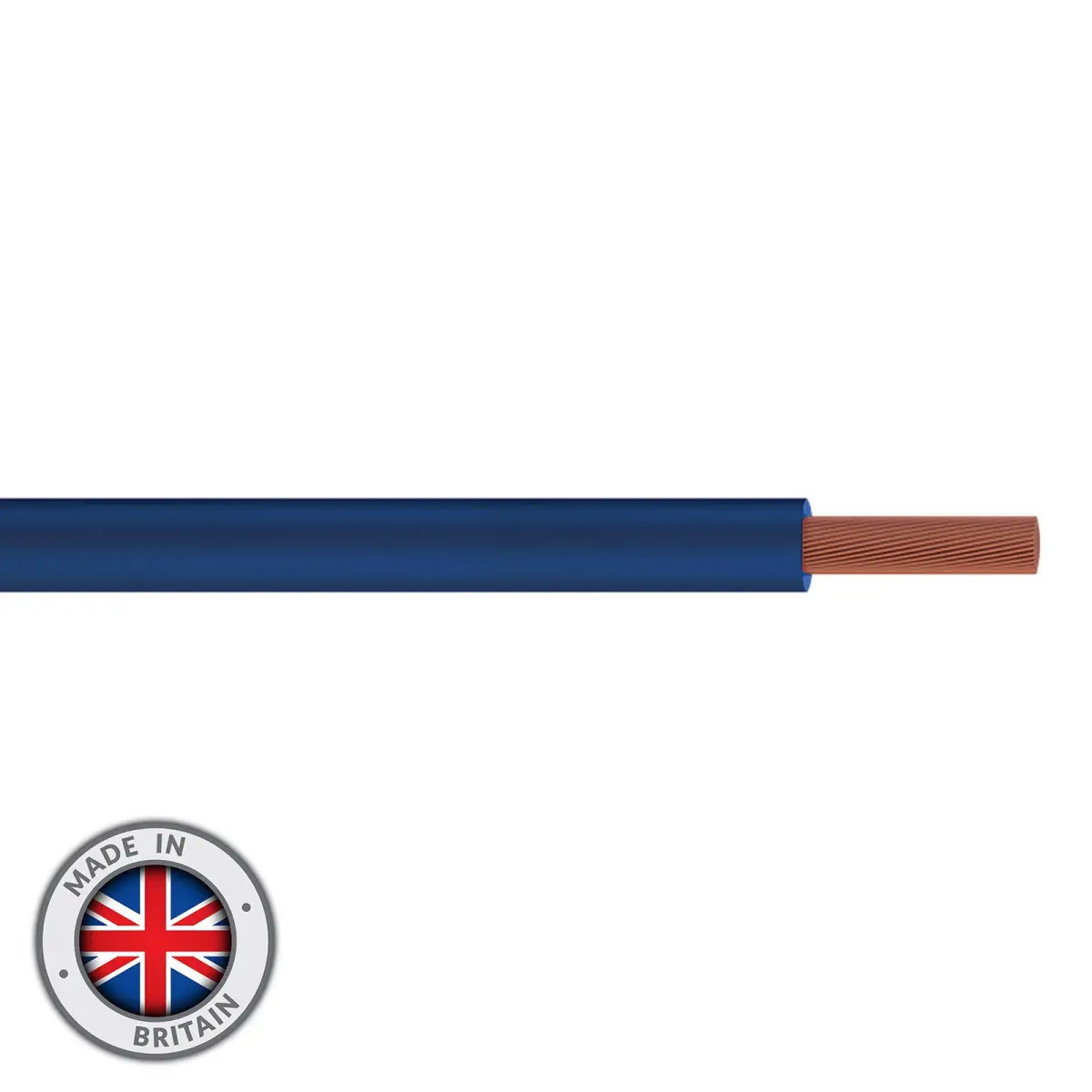Tri-Rated Switchgear Wire 4mm 100m Blue - CABL1924