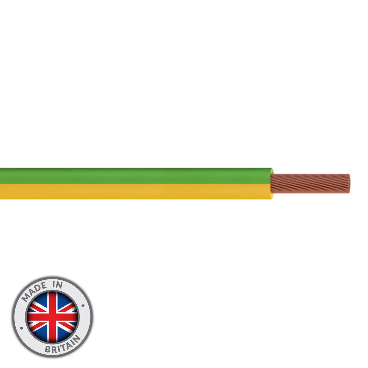 Tri-Rated Switchgear Wire 4mm 100m Green/Yellow - CABL1926