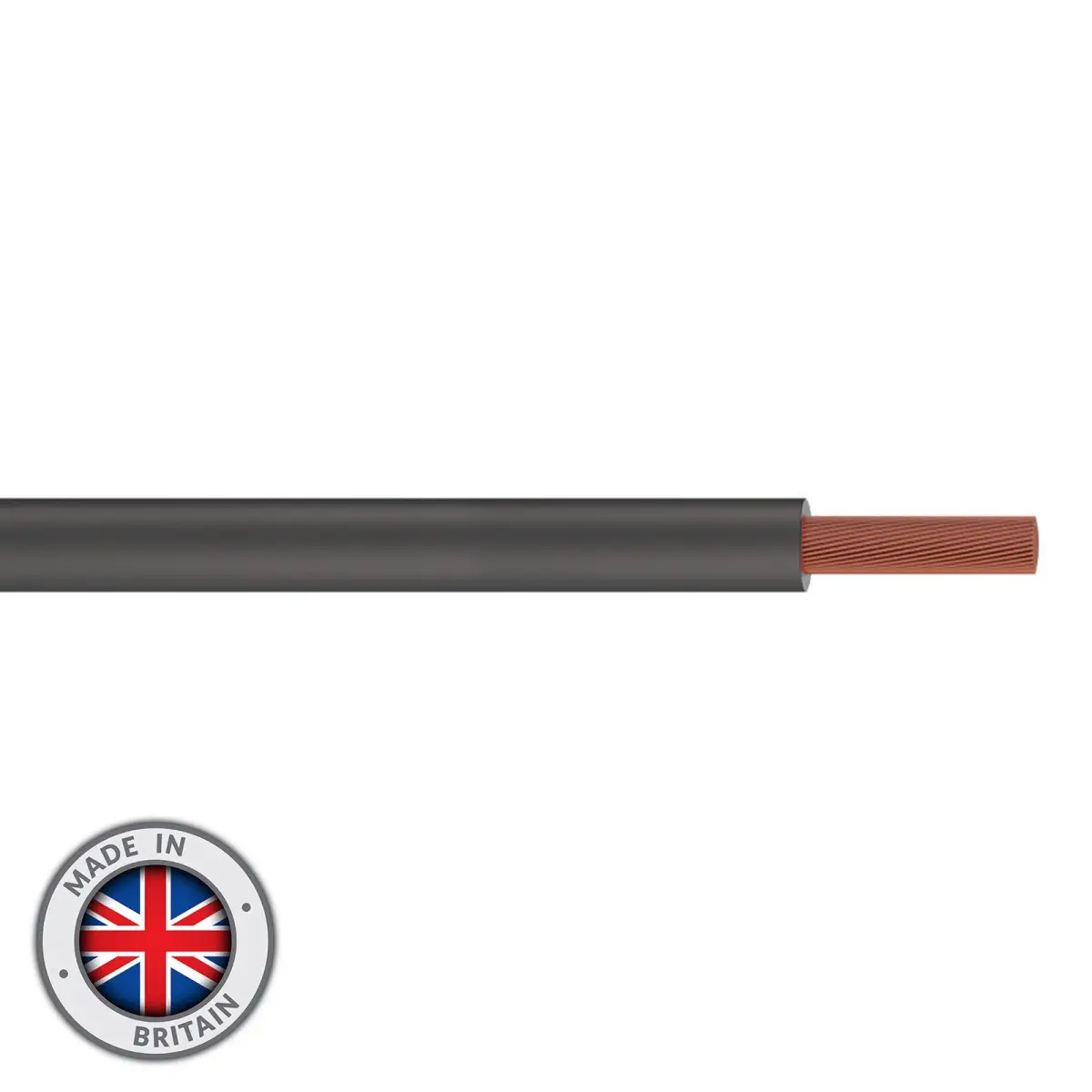 Tri-Rated Switchgear Wire 4mm 100m Grey - CABL1927