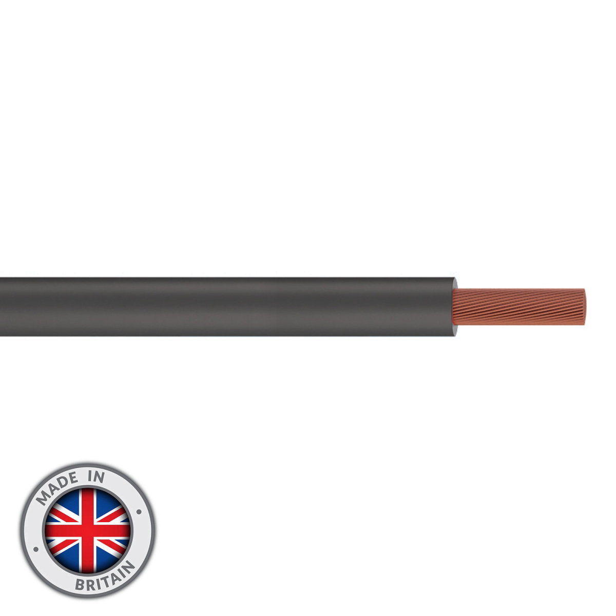 Tri-Rated Switchgear Wire 6mm 100m Grey - CABL1932