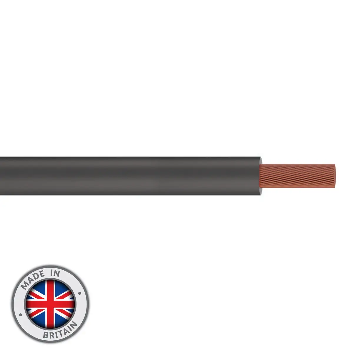 Tri-Rated Switchgear Wire 10mm 100m Grey - CABL1937