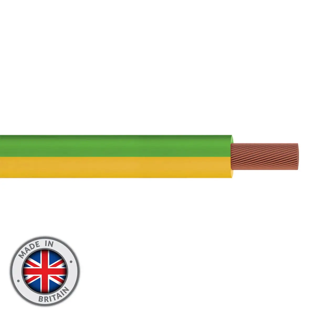 Tri-Rated Switchgear Wire 16mm 100m Green/Yellow - CABL1941