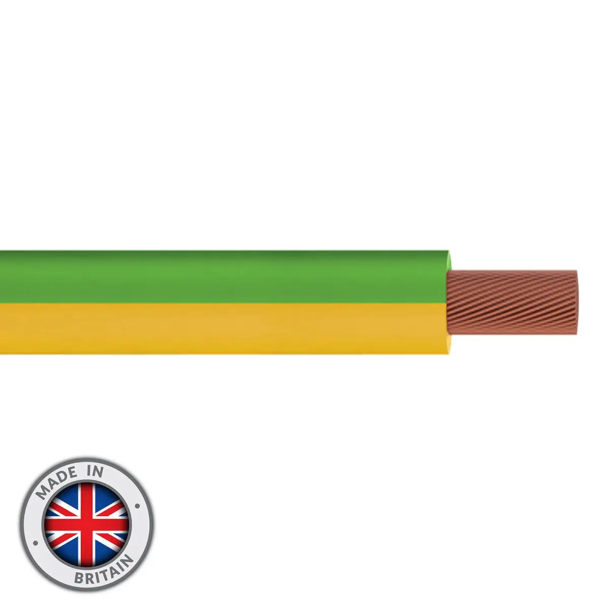 Tri-Rated Switchgear Wire 25mm 100m Green/Yellow - CABL1946
