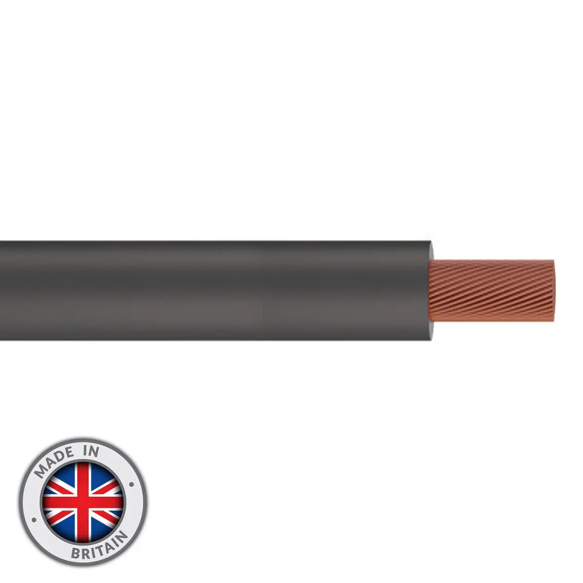 Tri-Rated Switchgear Wire 25mm 100m Grey - CABL1947