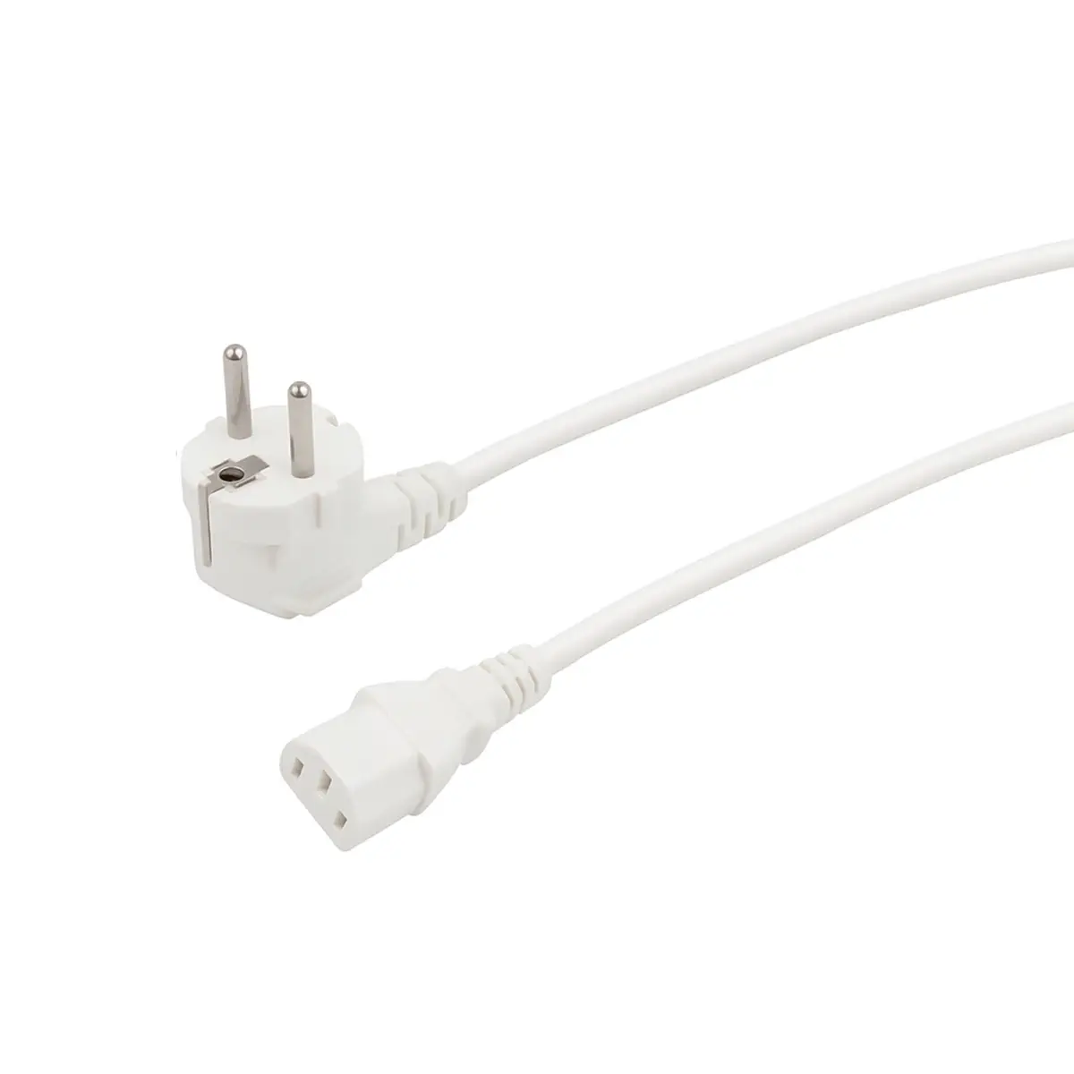 1.2m Schuko - IEC Cable (White Sheath) - CABL258A
