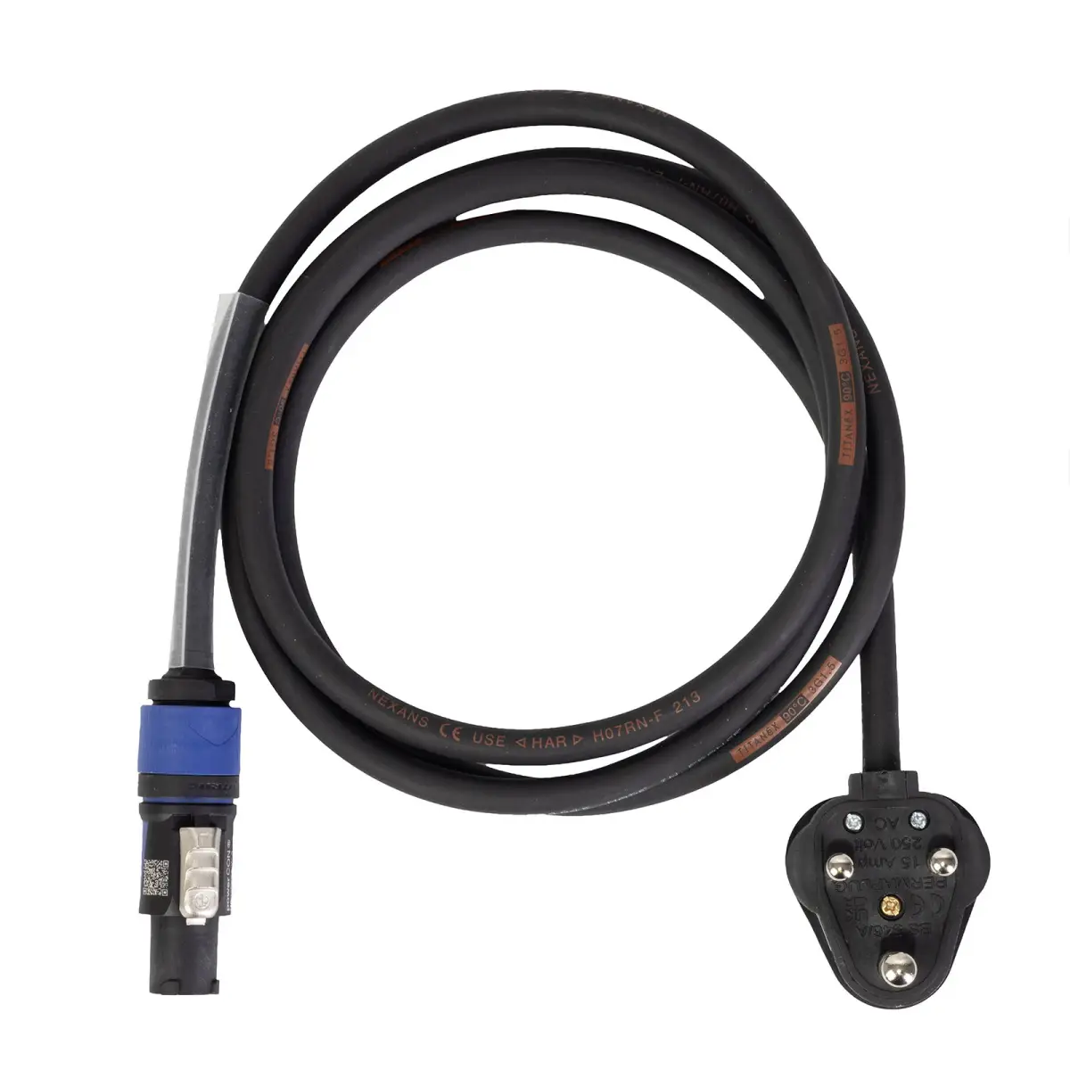 10m 1.5mm 15A Male – powerCON Adaptor Cable - CABL418F