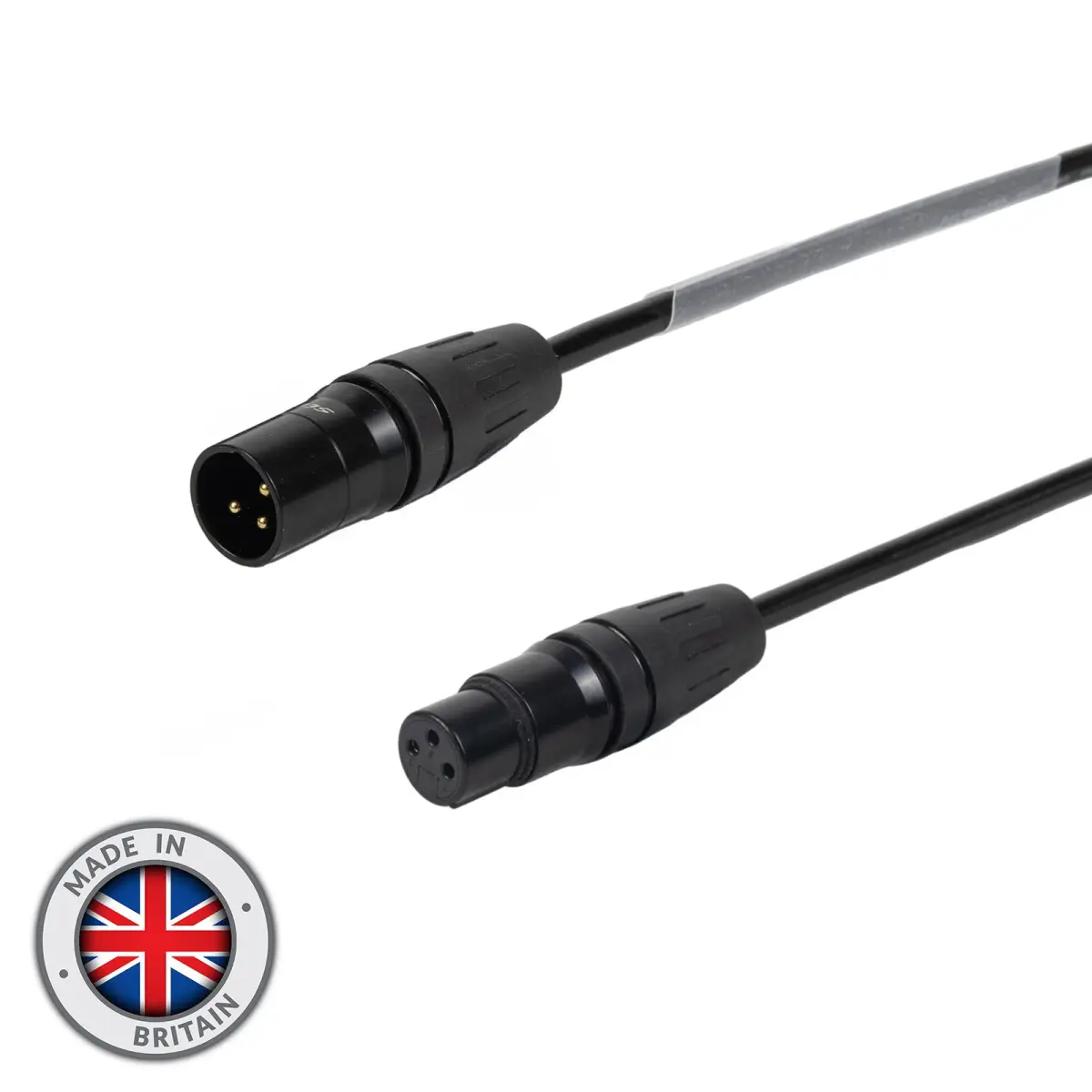 50m 3-Pin Seetronic H Series Male - Female XLR eLumen8 DMX TPU Cable - CABL4313