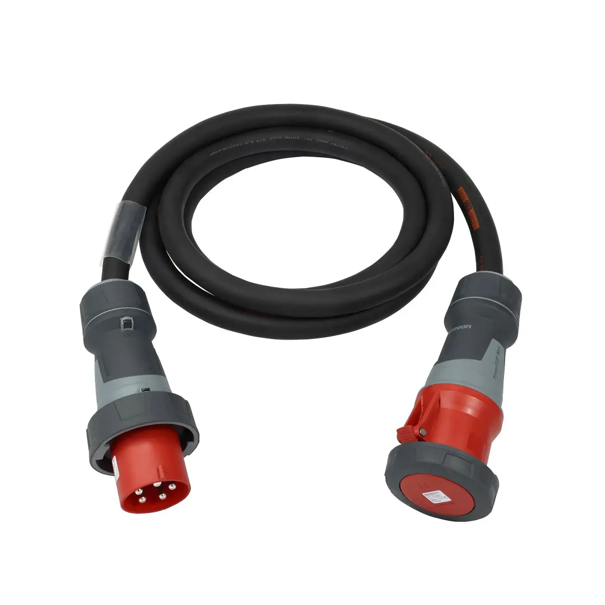 25m 125A Male - 125A Female 3PH 35mm 5C Cable Mennekes - CABL490M