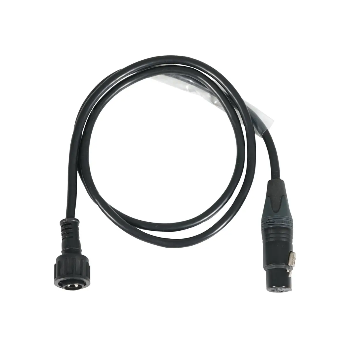 1m DMX Hydralock Male to Neutrik XLR 3-Pin Female Cable - CABL492