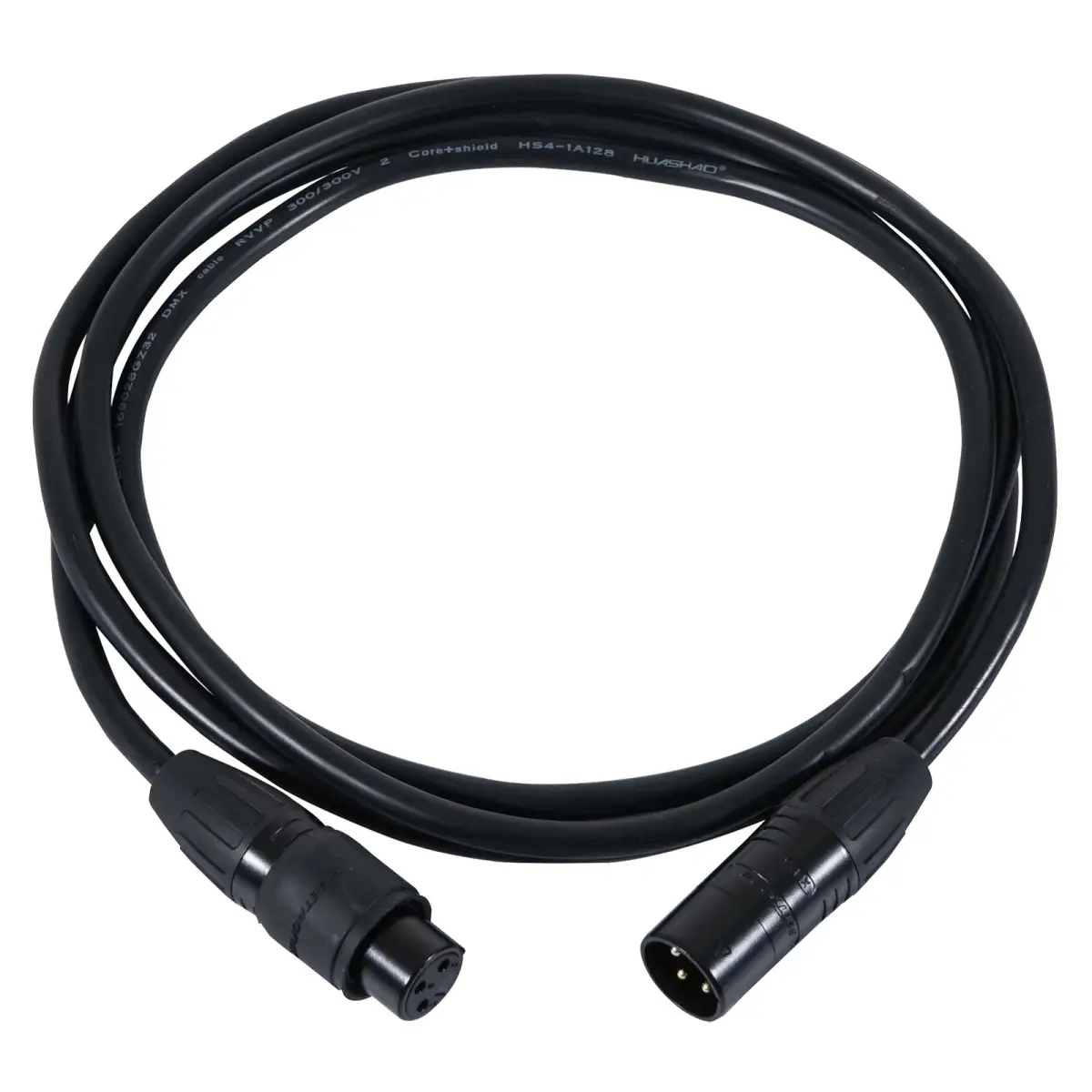 20m Seetronic IP 3-Pin Male XLR โ 3-Pin Female XLR DMX Cable - CABL547