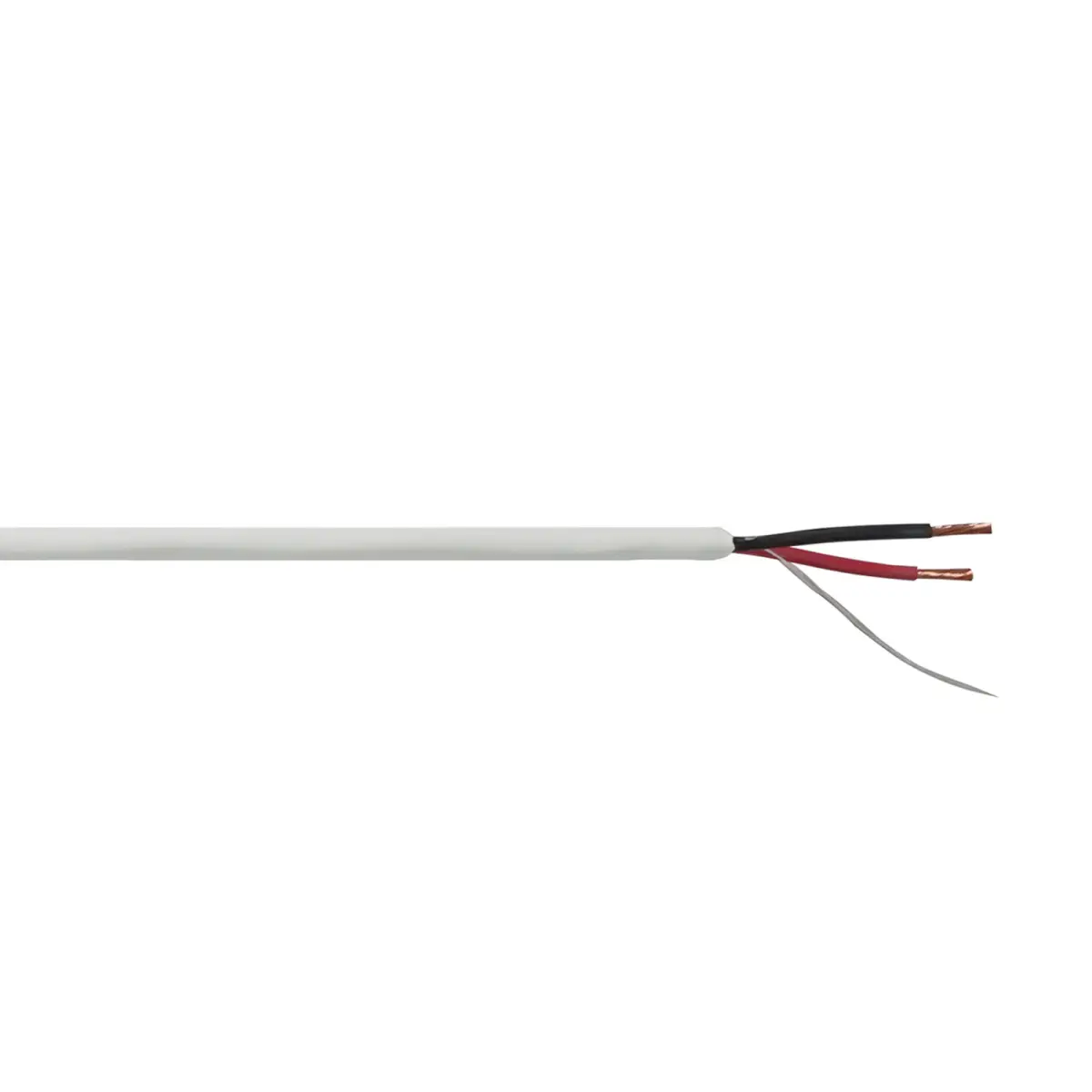 INSTALL LSZH 2 Core 2 x 2.5mm2 Speaker Cable SP2X2.5W 500m Drum White - CABL626B