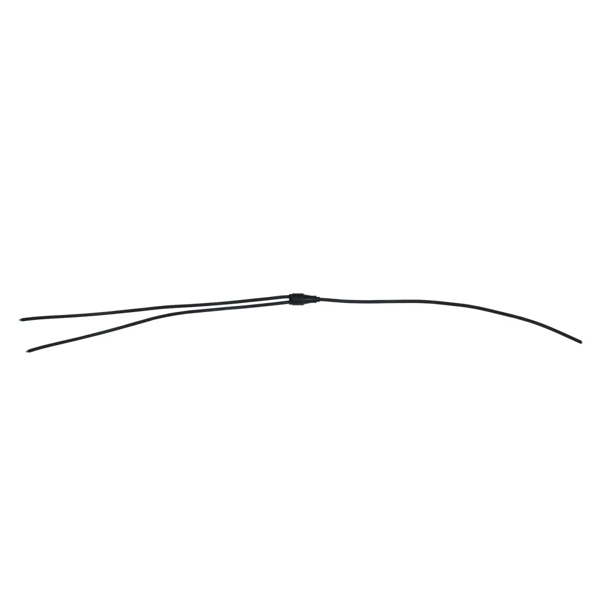 Moulded Y Split 2 Way 1m Tails - 2.5mm Bare Ends - CABL631