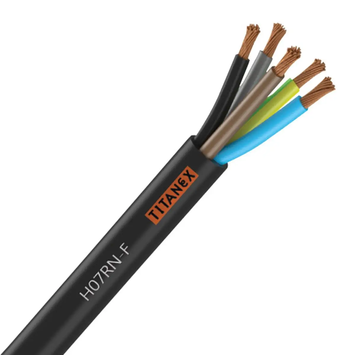 H07RN-F 2.5mm 5 Core Rubber Cable 100m - CABL655