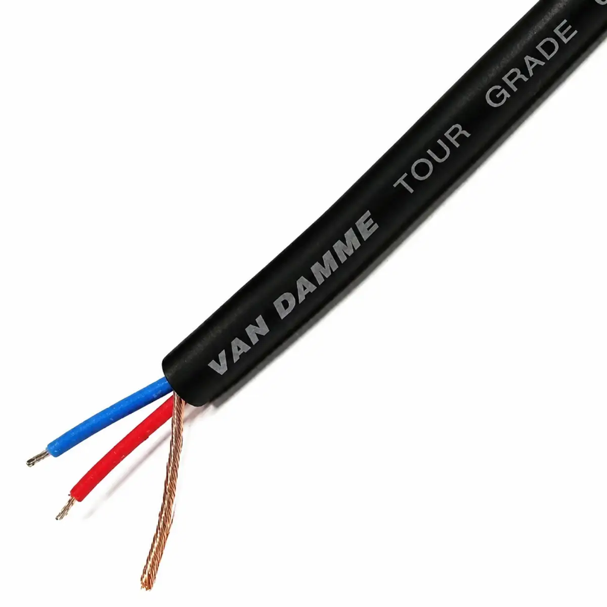 Tour Grade Classic XKE Microphone Cable Black 100m Reel - CABL659