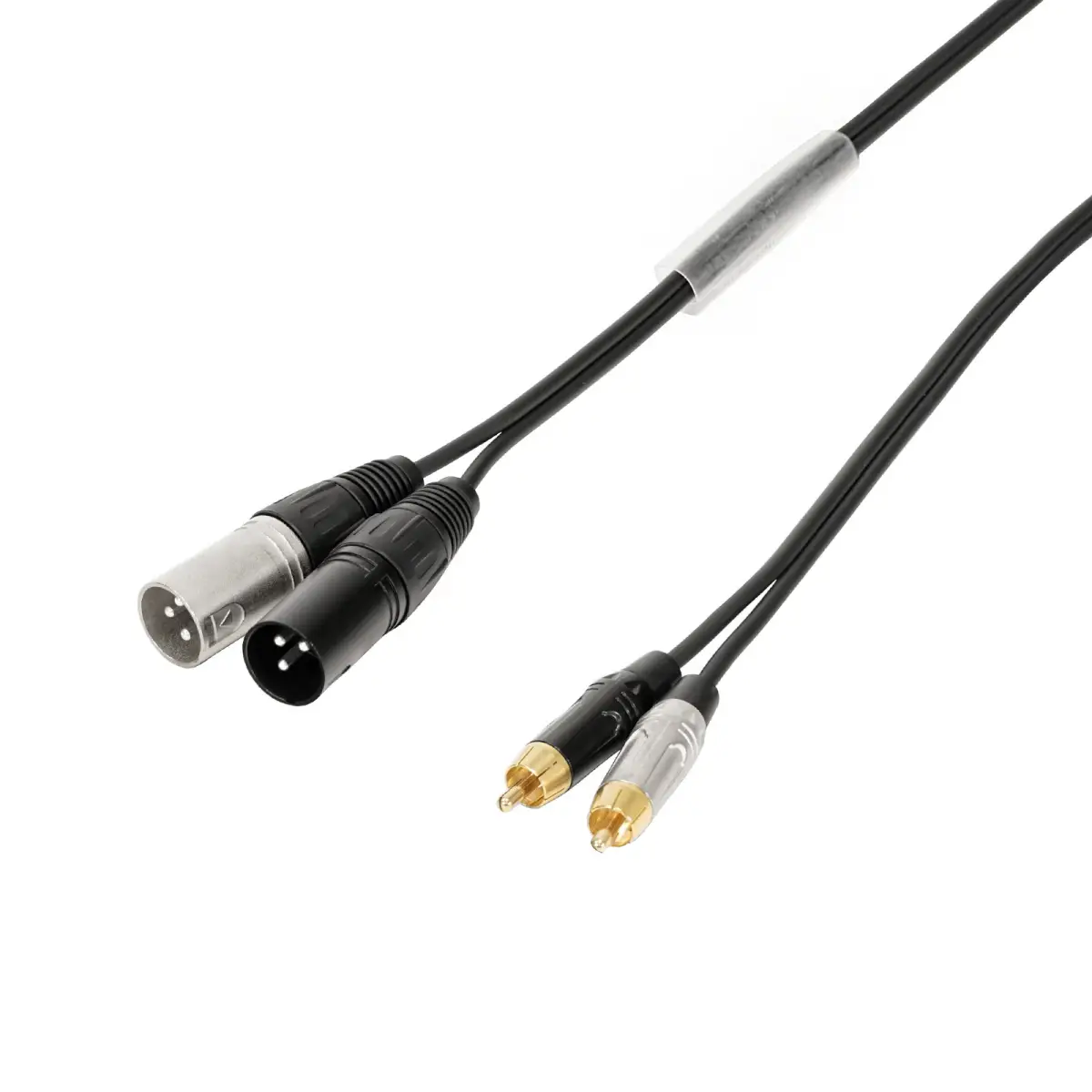 2m 2 x XLR Female - 2 x Phono Cable - CABL68