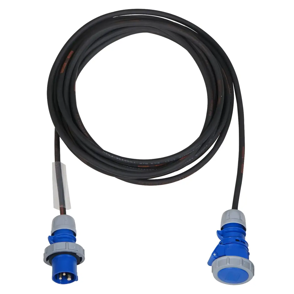15m 2.5mm IP67 Blue 16A Male - 16A Female Cable - CABL705